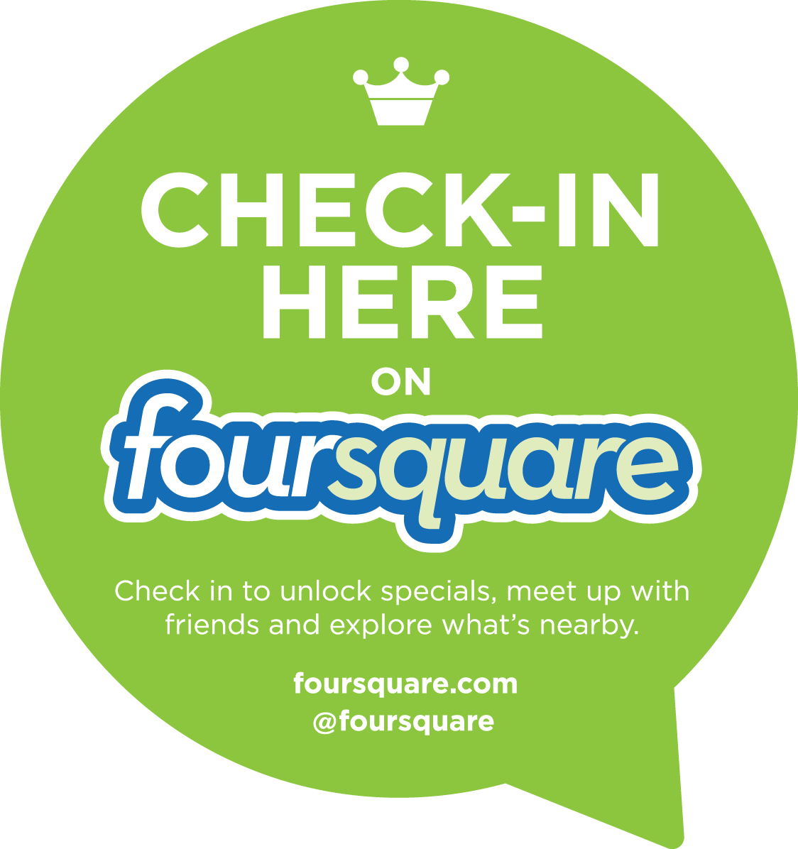 foursquare check-in