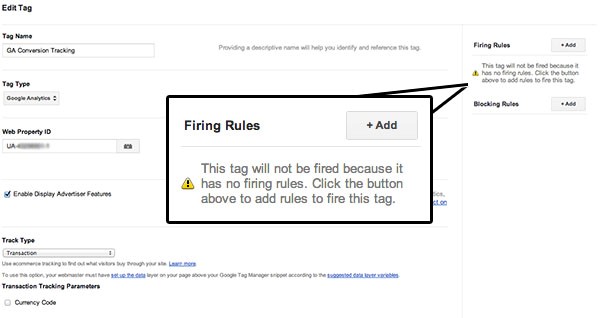 google-tag-manager-firing-rules