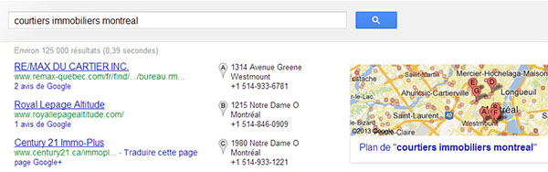 google-places-courtier-immobilier