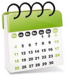 calendrier de blogue